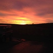 early morning sunrise at Barwheys