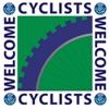 cyclists welcome Logo